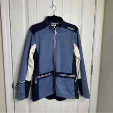 Swix Stokke light soft shell blue zip up jacket size XL women’s winter Gorpcore for sale  Shipping to South Africa