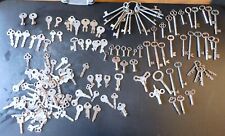 Lote de llaves antiguas vintage - esqueleto, latón, barril y varios segunda mano  Embacar hacia Mexico