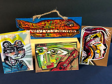 abstract art 5 pieces for sale  Novato