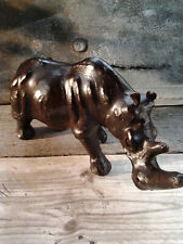 Alte skulptur rhino gebraucht kaufen  Hennef