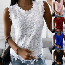 Womens lace sleeveless for sale  Shipping to Ireland
