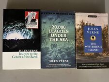 Lote de 3 livros de Júlio Verne em brochura Ilha Misteriosa 20.000 Léguas Centro de Viagem comprar usado  Enviando para Brazil