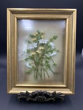 Used, Stereographic Oil Painting "DAISIES" on Layered Glass Signed Edmond J Nogar for sale  Shipping to South Africa