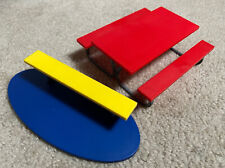 Used, Tech Deck Picnic Table Bench Lot Fingerboard Skateboard Vtg red blue yellow for sale  Shipping to South Africa