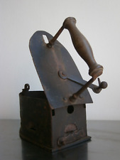 Brasas brilhantes de ferro em ferro "Philibert" antigas 19° S forjadas arte decorativa, usado comprar usado  Enviando para Brazil