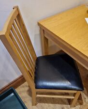 Oak dining chairs for sale  PENRITH