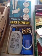 "CLIP-ON" Liquor Dispenser , Freed Novelty INC. New York NY  Vintage Rare NIB for sale  Shipping to South Africa