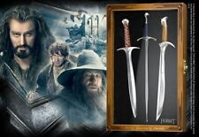 LORD OF THE RINGS THE HOBBIT STING ORCRIST GLAMDRING 3 SWORD LETTER OPENER SET for sale  Shipping to South Africa