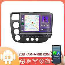 Rádio estéreo GPS Carplay 2G+64G 10"" para Honda Civic 2000-2007 Android 13 carro comprar usado  Enviando para Brazil