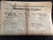 Woodbridge newspaper 1932 for sale  Port Deposit