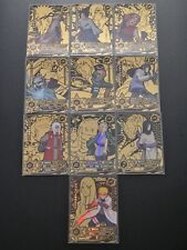 Naruto Kayou CP 1-10 Gold Completed Set Single Cards Naruto Sasuke Minato Hinata segunda mano  Embacar hacia Argentina