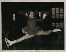1940 Media Photo Rye NY Dorothy Goos em campeonatos de patinação amadora, usado comprar usado  Enviando para Brazil