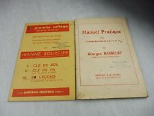 Ancien livres solfège d'occasion  Seingbouse