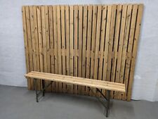 British Army - Military - MOD - Wooden Trestle Folding Bench for sale  Shipping to South Africa