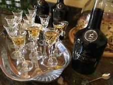 Vintage cordials stemware for sale  Shipping to Ireland