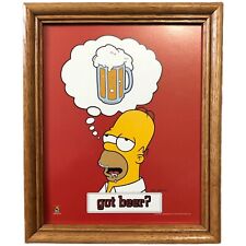 Os Simpsons Homer Simpson tem cerveja? Impressão emoldurada vintage Y2K 2000 comprar usado  Enviando para Brazil