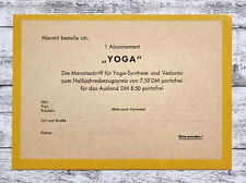 Yoga monatszeitschrift lebensw gebraucht kaufen  Gießen