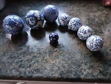 Deco balls blue for sale  CALDICOT