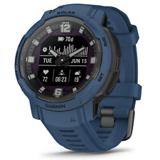 Smartwatch Garmin Instinct Crossover solar híbrido GPS azul maré (010-02730-12) comprar usado  Enviando para Brazil