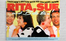 Póster de película vintage de Rita, Sue and Bob Too tallas A4 A3 A2 A1 0001 segunda mano  Embacar hacia Argentina