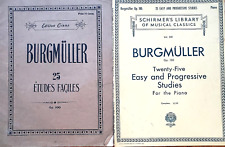 Burgmuller study books for sale  Smyrna