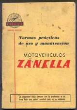 Folleto de motocicletas modelos Zanella 48 cc 125 cc 175 cc segunda mano  Argentina 