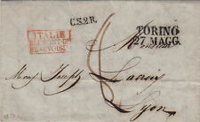 1837 lettre italy d'occasion  Cugnaux