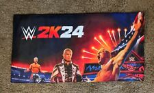 WWE 2K24 Cody Rhodes Banner Tapestry Flag Promo Promotional  WWE WORLD EXCLUSIVE, used for sale  Shipping to South Africa