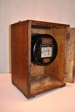 Vintage Electric Watt Meter Energy Siemens Schuckert Germany With Original Case", used for sale  Shipping to South Africa