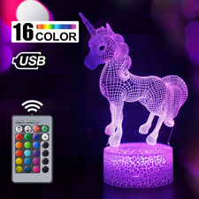 Unicorn acrylic night for sale  Belton