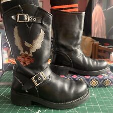 ladies harley davidson boots for sale  LONDON