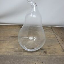 Glass pear shaped for sale  IPSWICH