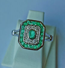 Smaragd brillant ring gebraucht kaufen  Lichtenberg