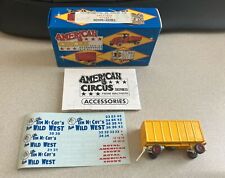 HO WALTHERS 933-1389 AMERICAN CIRCUS ACCESSORIES EQUIPMENT WAGON Completed for sale  Shipping to South Africa
