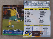 Bristol rovs. swindon for sale  SOUTHAMPTON