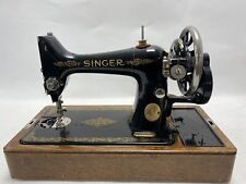 Usado, Máquina de costura manual Singer 15k resistente estojo de madeira vintage  comprar usado  Enviando para Brazil