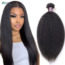 Peruvian Yaki Straight Weft Human Hair Extensions Weave Bundles Double Machine for sale  Shipping to South Africa