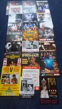 Boxing programmes various for sale  Ireland