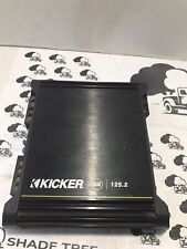 Usado, Amplificador estéreo para automóvil Kicker DX 125.2 amplificador puenteable de 2 canales segunda mano  Embacar hacia Mexico