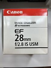 Canon EF 28mm F/2.8 IS USM Image Stabilizer Ultrasonic -  Open Box for sale  Shipping to South Africa