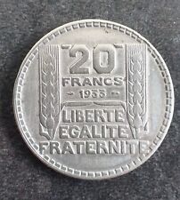 Francs 1933 argent d'occasion  Bruz