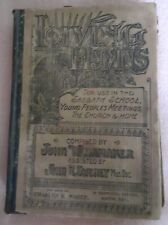 Libro Antiguo 1890 LIVING HYMNS Edición Word HC John Wanamaker  segunda mano  Embacar hacia Argentina