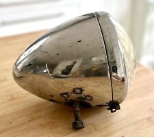 Vintage French chrome headlight classic car Marchal headlamp, used for sale  Shipping to South Africa