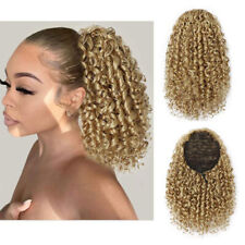 Used, Synthetic Drawstring Puff Ponytail Kinky Curly Hair Extension Clip in Pony Tail for sale  Shipping to South Africa