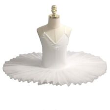 Saia Tutu Balé Branco Lago dos Cisnes Vestido de Balé Fantasia de Performance Infantil  comprar usado  Enviando para Brazil