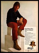 1970 Joe Namath New York Jets QB "The Dingo Man" Botas Acme Estampa Vintage Anúncio comprar usado  Enviando para Brazil