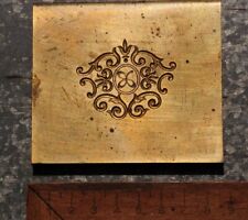Brass plate ornament for sale  Shipping to Ireland
