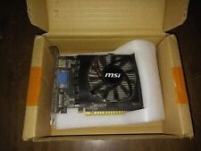 MSI NVIDIA GEFORCE N730-2GD3V3 2GB DDR3 HDMI/DVI/VGA GRAPHICS CARD Open Box for sale  Shipping to South Africa