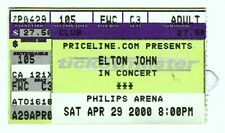 Ingresso esboço Elton John 29/04/00 Atlanta GA Philips Arena comprar usado  Enviando para Brazil