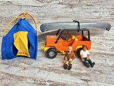 1977 Fisher Price Adventure People Trailblazer Jeep #312 com tenda de canoa e bonecos comprar usado  Enviando para Brazil